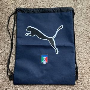 Brand New Puma Italia Drawstring Bag Backpack